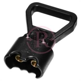 سوکت شارژ باتری لیفتراک برقی 250A آمپر با دسته (کانکتور شارژر باطری یو پی اس با دسته UPS P250) شرکت پروکانکت Proconect فرانسه